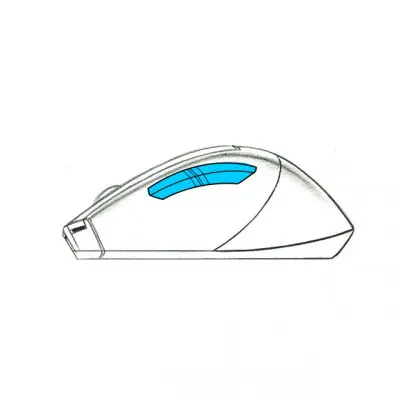 A4 Tech FB35C Kablosuz Optik Mouse