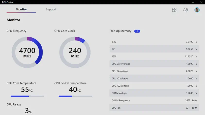 MSI GeForce RTX 3080 SUPRIM X 12G LHR Gaming Ekran Kartı