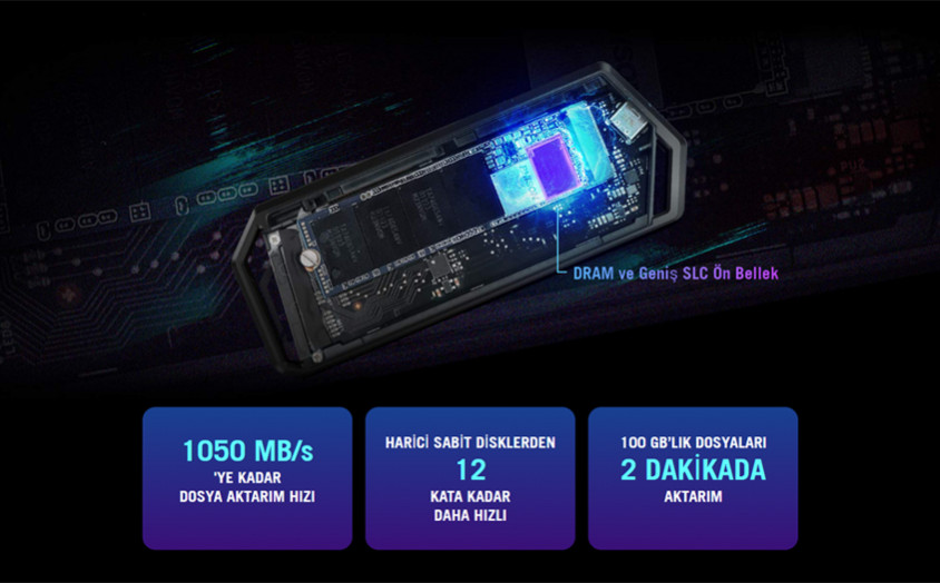 Asus ROG Strix Arion S500 ESD-S1B05 500GB Taşınabilir SSD Disk