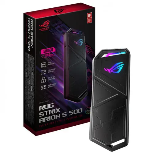 Asus ROG Strix Arion S500 ESD-S1B05 500GB Taşınabilir SSD Disk