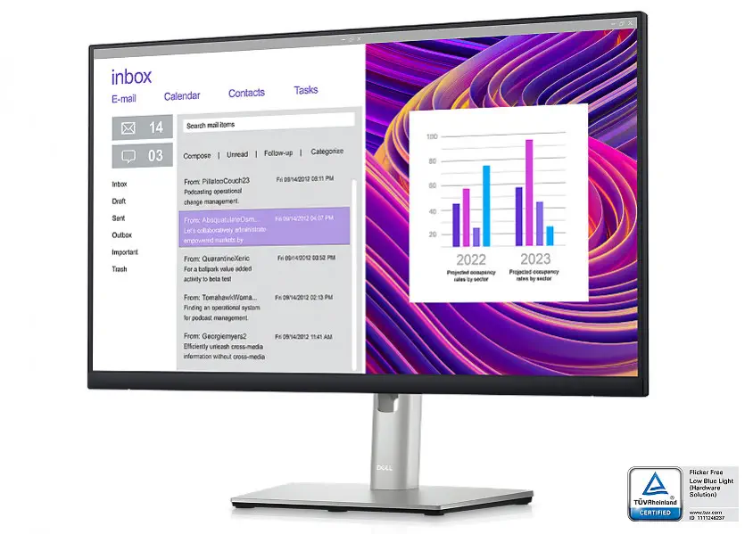 Dell P2423DE 23.8″ IPS QHD Monitör