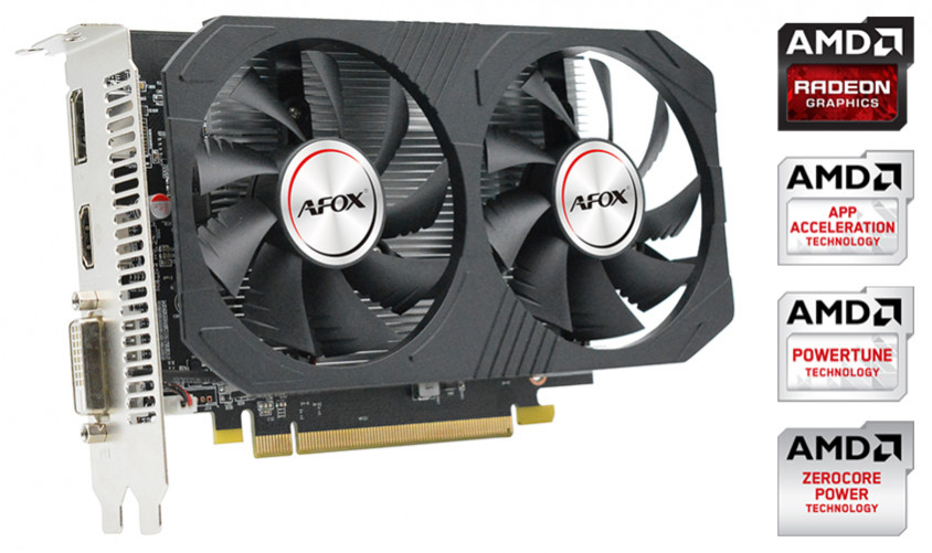 Afox Radeon RX 560 AFRX560-4096D5H4-V2 Gaming Ekran Kartı