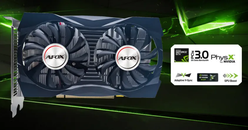 Afox GeForce GTX 1050 Ti AF1050TI-4096D5H5-V2 Gaming Ekran Kartı