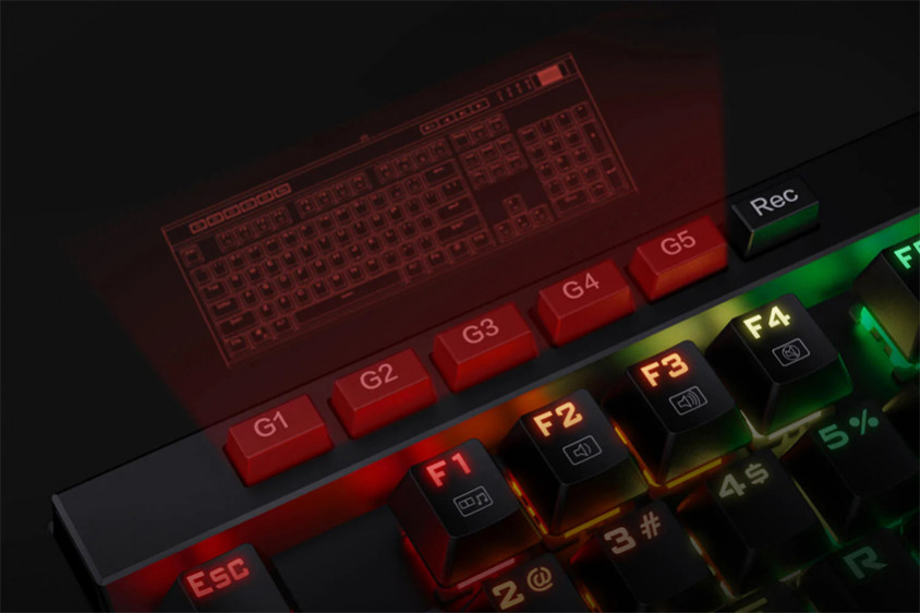 Redragon K580 Vata Mekanik Kablolu Gaming Klavye