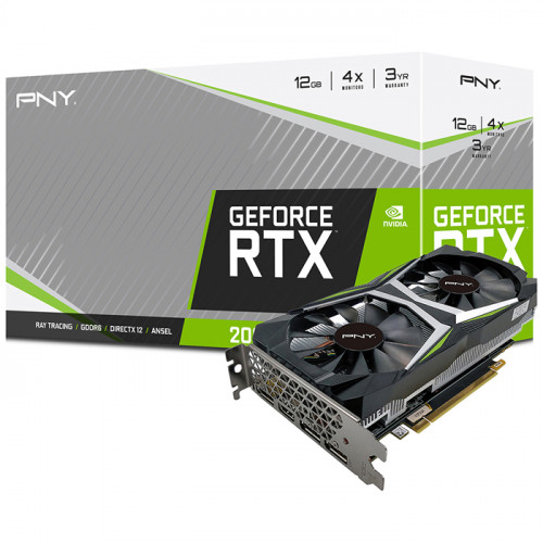 PNY GeForce RTX 2060 12GB Uprising Dual Fan Gaming Ekran Kartı