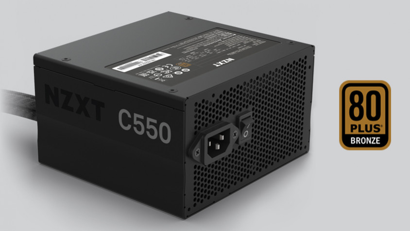 NZXT C550 Bronze PA-5B1BB-EU 550W Yarı Modüler Power Supply