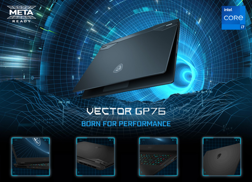 MSI Vector GP76 12UHSO-869TR 17.3″ Full HD Gaming Notebook