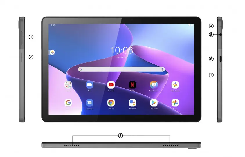 Lenovo Tab M10 T610 ZAAE0012TR 64 GB 10.1″ Tablet