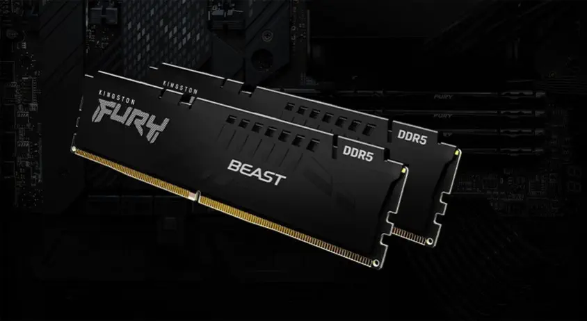 Kingston Fury Beast KF560C36BBE/16 16GB DDR5 6000MHz Gaming Ram