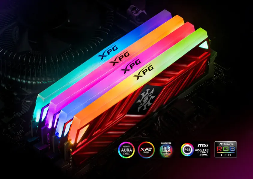 XPG Spectrix D41 TUF Gaming Edition 8GB DDR4 3200MHz Gaming Ram