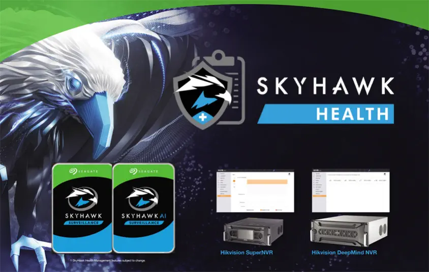 Seagate Skyhawk AI Surveillance ST10000VE001 10TB 3.5” SATA 3 Güvenlik Diski