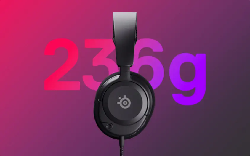 SteelSeries Arctis Nova 1 Black Kablolu Gaming Kulaklık