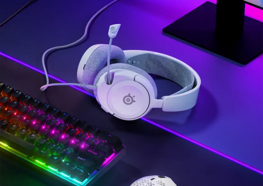 SteelSeries Arctis Nova 1 White Kablolu Gaming Kulaklık