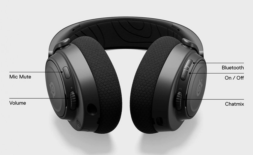 SteelSeries Arctis Nova 7 Wireless Siyah Kablosuz Gaming Kulaklık