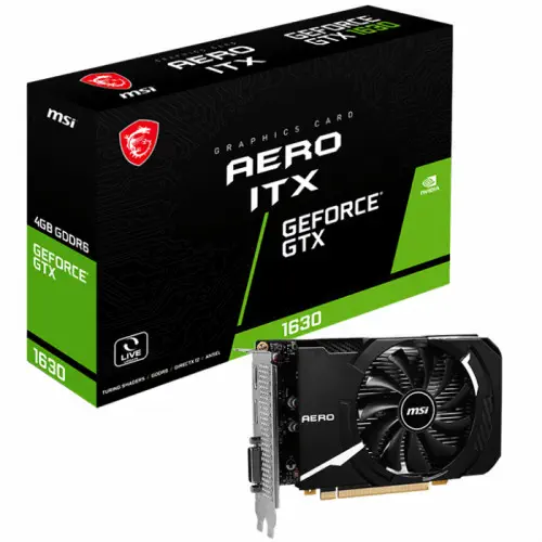 MSI GeForce GTX 1630 AERO ITX 4G Gaming Ekran Kartı