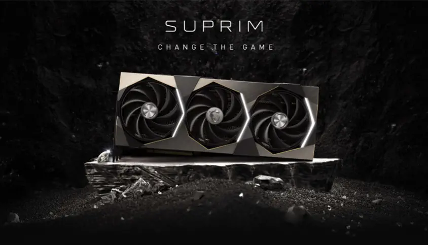 MSI GeForce RTX 4090 SUPRIM 24G Gaming Ekran Kartı