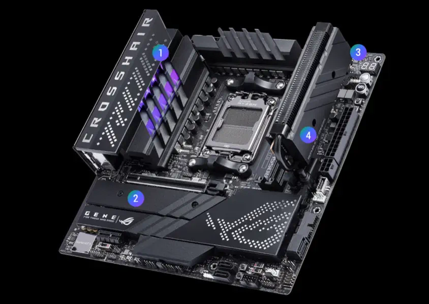 AMD Ryzen 9 7950X İşlemci + Asus ROG Crosshair X670E Gene Anakart Bundle