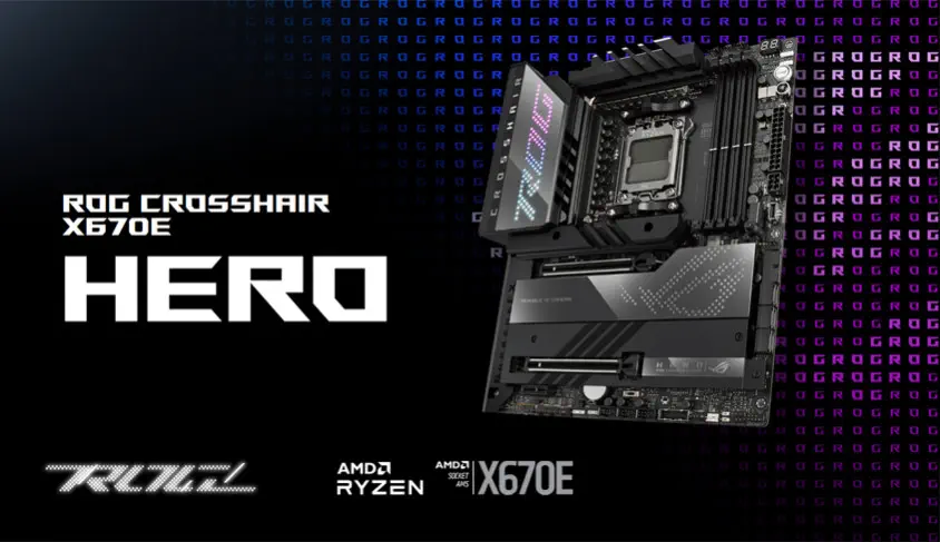 Asus ROG Crosshair X670E Hero Gaming Anakart