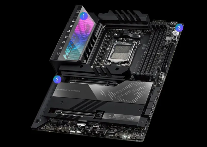 Asus ROG Crosshair X670E Hero Gaming Anakart