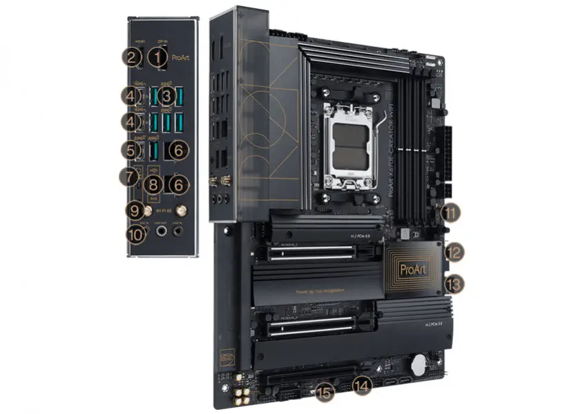ASUS ProArt X670E-Creator WIFI Gaming Anakart