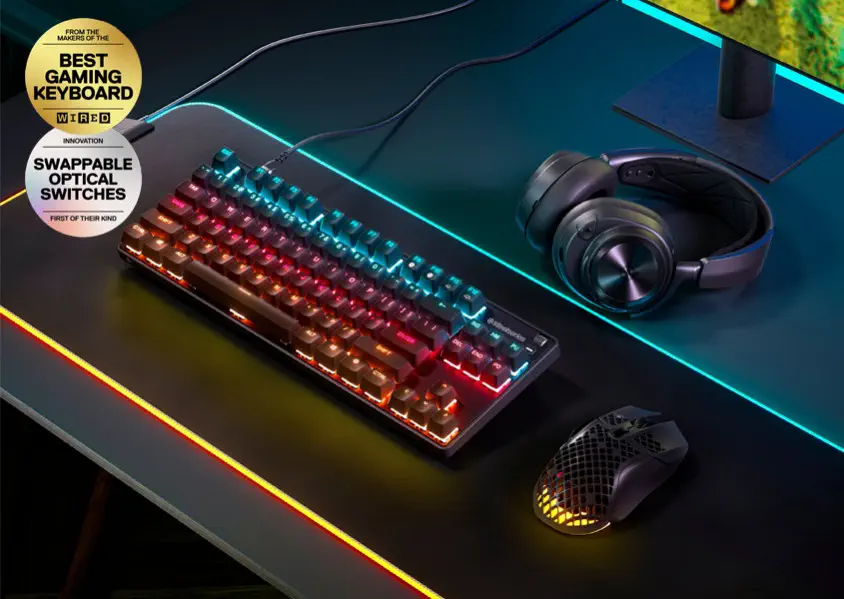 SteelSeries Apex 9 TKL Kablolu Gaming Klavye