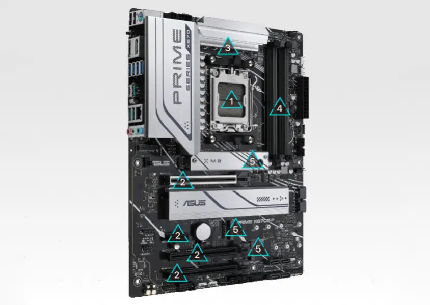 ASUS Prime X670-P Gaming Anakart