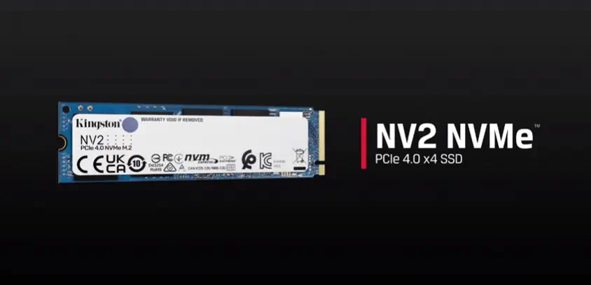 Kingston NV2 SNV2S/2000G 2TB Gen4 NVMe M.2 SSD Disk
