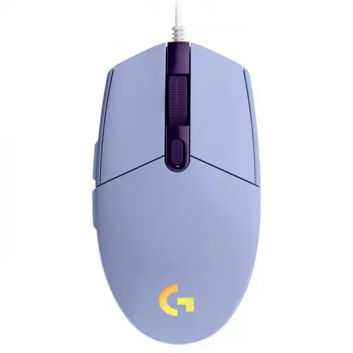 Logitech G102 LightSync Lilac Kablolu Gaming Mouse