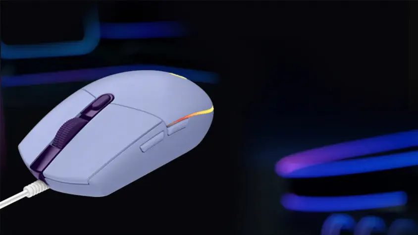 Logitech G102 LightSync Lilac Kablolu Gaming Mouse