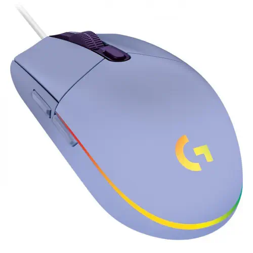 Logitech G102 LightSync Lilac Kablolu Gaming Mouse