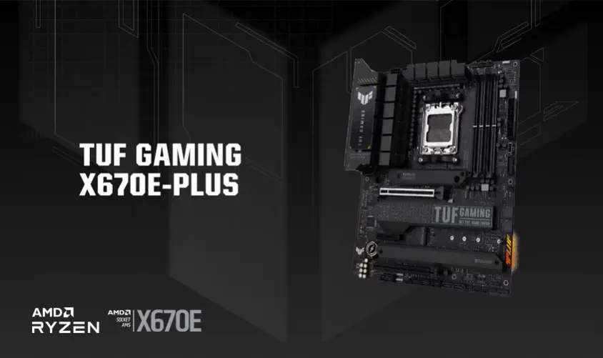 AMD Ryzen 7 7700X İşlemci + Asus TUF Gaming X670E-Plus Anakart