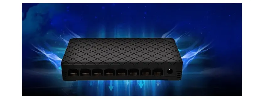 Reyee RG-ES08 8 Port 10/100Mbps Yönetilemez Switch