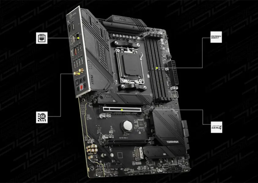 MSI MAG B650 TOMAHAWK WIFI Gaming Anakart