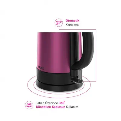 Altus AL 728 I Inox 2200 W 1.7 Lt Çelik Kettle