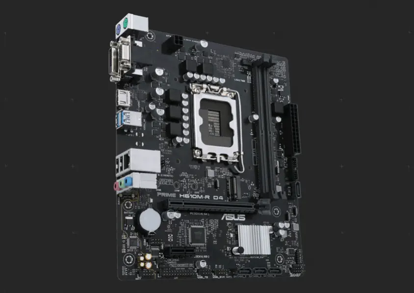 ASUS Prime H610M-R D4 Gaming Anakart