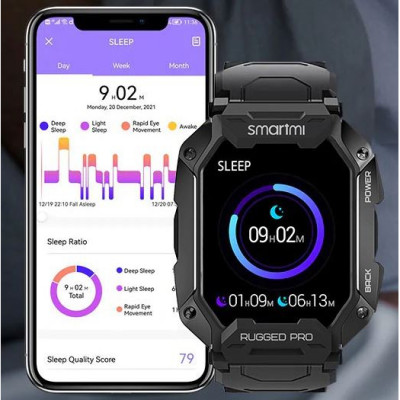 Smartmi Rugged Pro Akıllı Saat Mavi