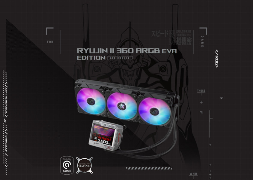 Asus ROG Ryujin II 360 ARGB EVA Edition İşlemci Sıvı Soğutucu
