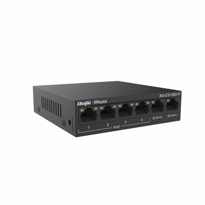 Reyee RG-ES106D-P 6 Port Yönetilemez Switch