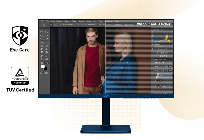 MSI Modern MD272QP Ultramarine 27” IPS WQHD Monitör