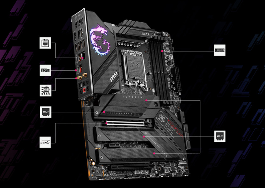 MSI MPG Z790 CARBON WIFI Gaming Anakart