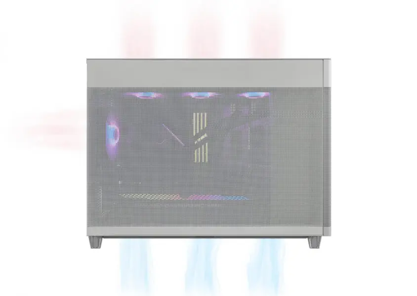 ASUS Prime AP201 Siyah Micro-ATX Small Tower Kasa
