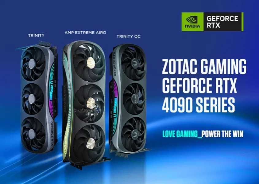 Zotac Gaming GeForce RTX 4090 AMP Extreme AIRO Gaming Ekran Kartı