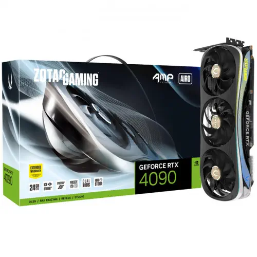 Zotac Gaming GeForce RTX 4090 AMP Extreme AIRO Gaming Ekran Kartı