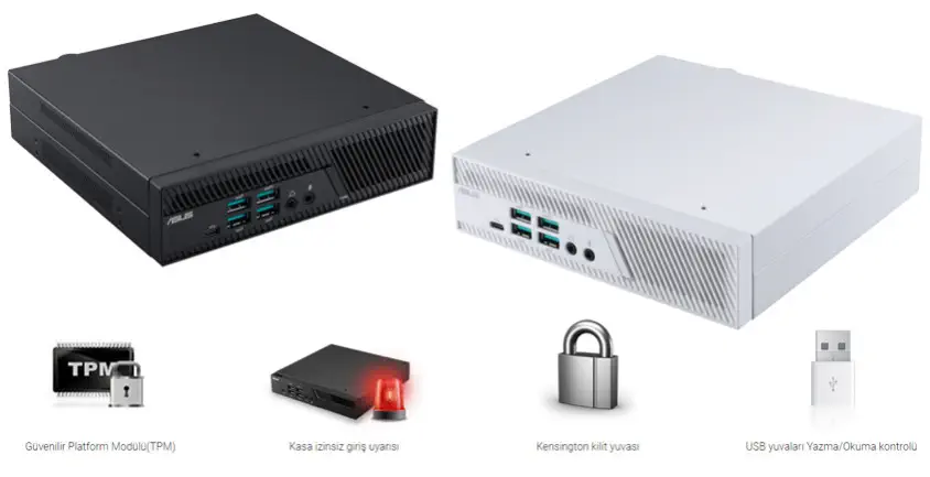 Asus PB62-BP354ZH Siyah Mini PC
