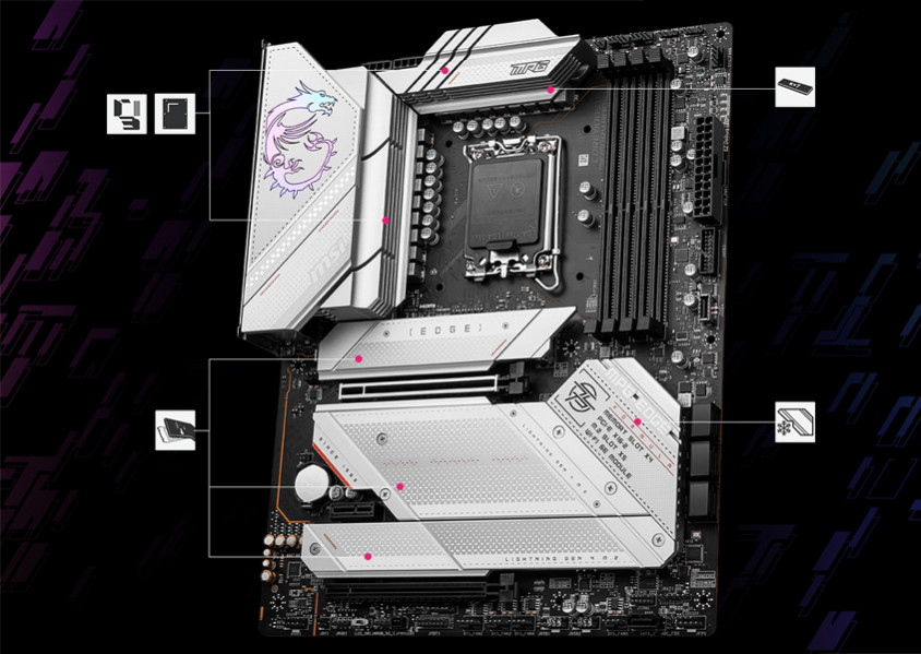 MSI MPG Z790 EDGE WIFI DDR4 Gaming Anakart