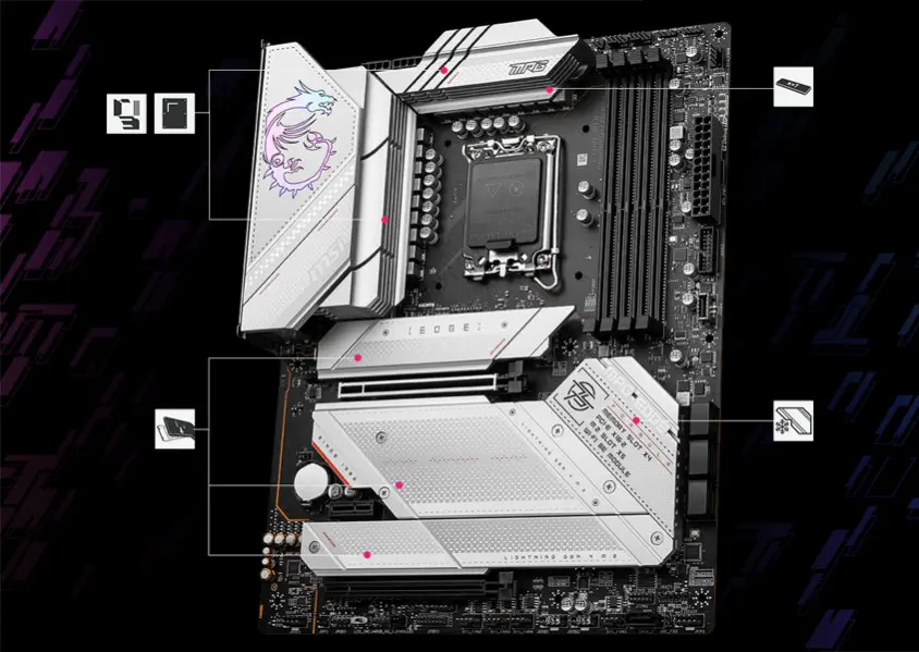 MSI MPG Z790 EDGE WIFI DDR4 Gaming Anakart