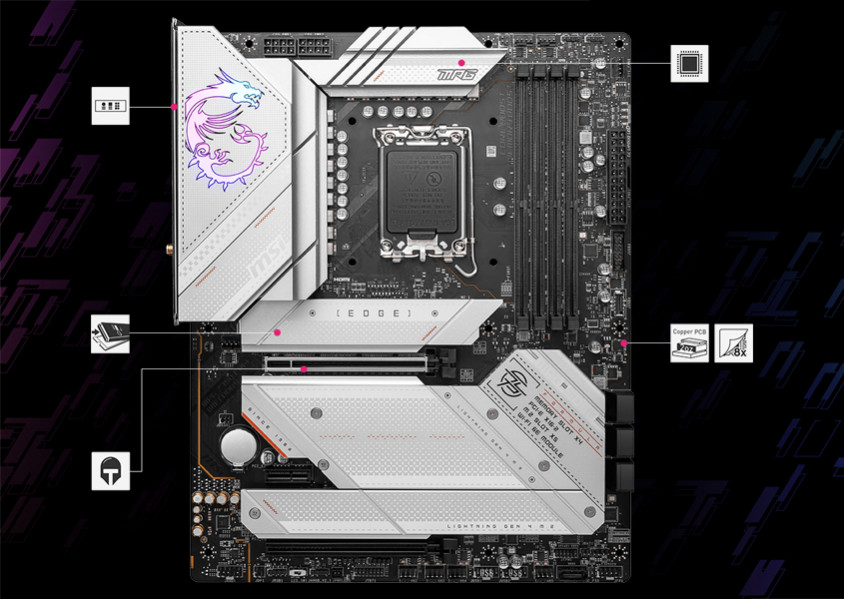 MSI MPG Z790 EDGE WIFI DDR4 Gaming Anakart