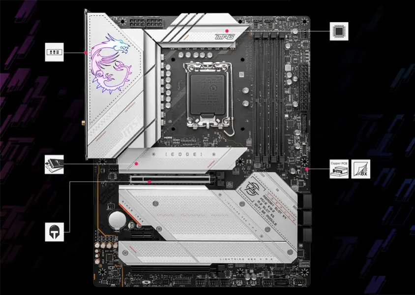 MSI MPG Z790 EDGE WIFI DDR4 Gaming Anakart