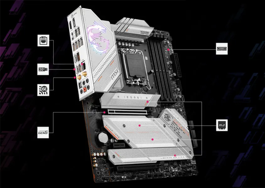 MSI MPG Z790 EDGE WIFI Gaming Anakart