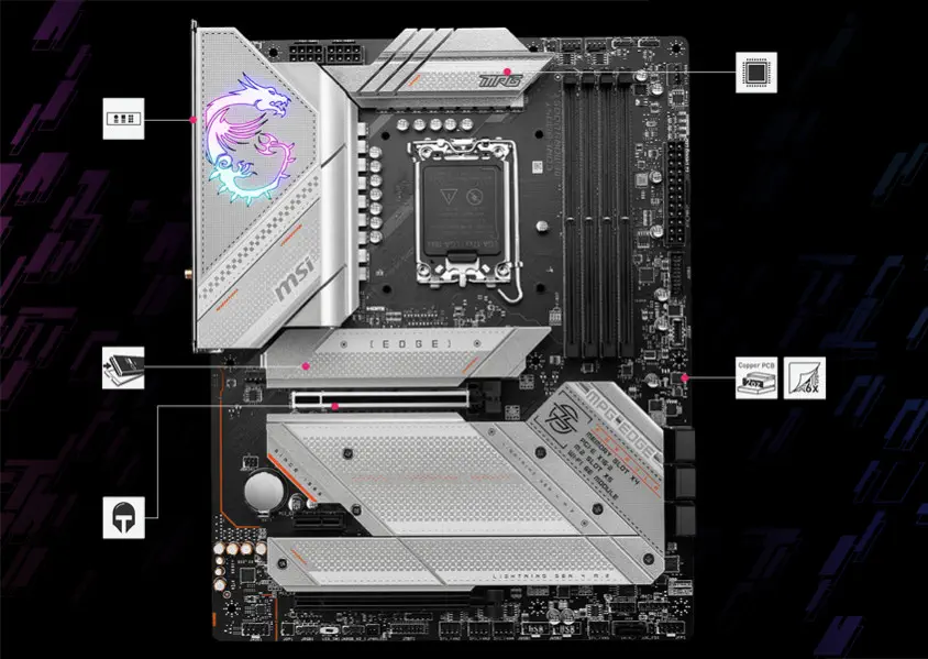 MSI MPG Z790 EDGE WIFI Gaming Anakart